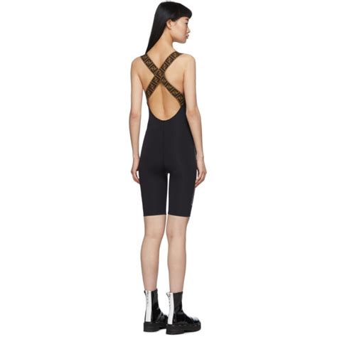 fendi black forever jumpsuit